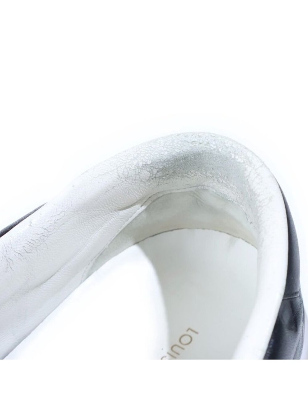 Louis Vuitton Beverly Hills Line Monogram Slip on Low Cut Sneakers Black - Picture 6 of 6